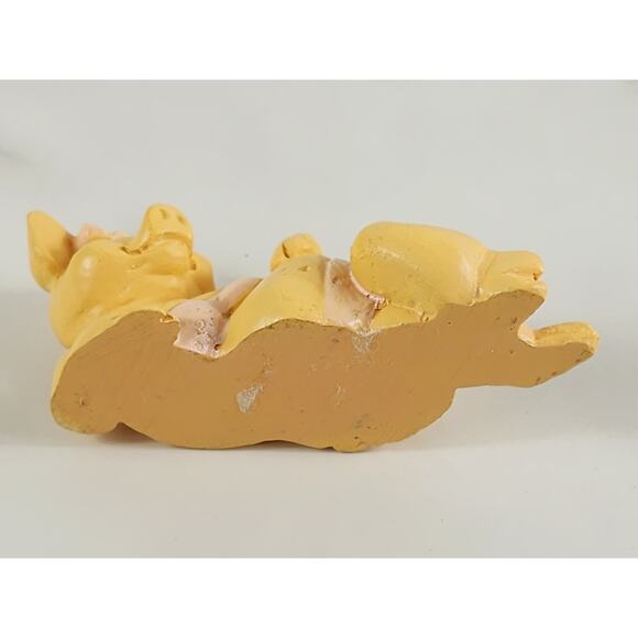 Bikini Pig On The Beach Figurine Piglet Piggy 3 1/4" Resin 90s Pig Lover Vintage - Picture 11 of 12